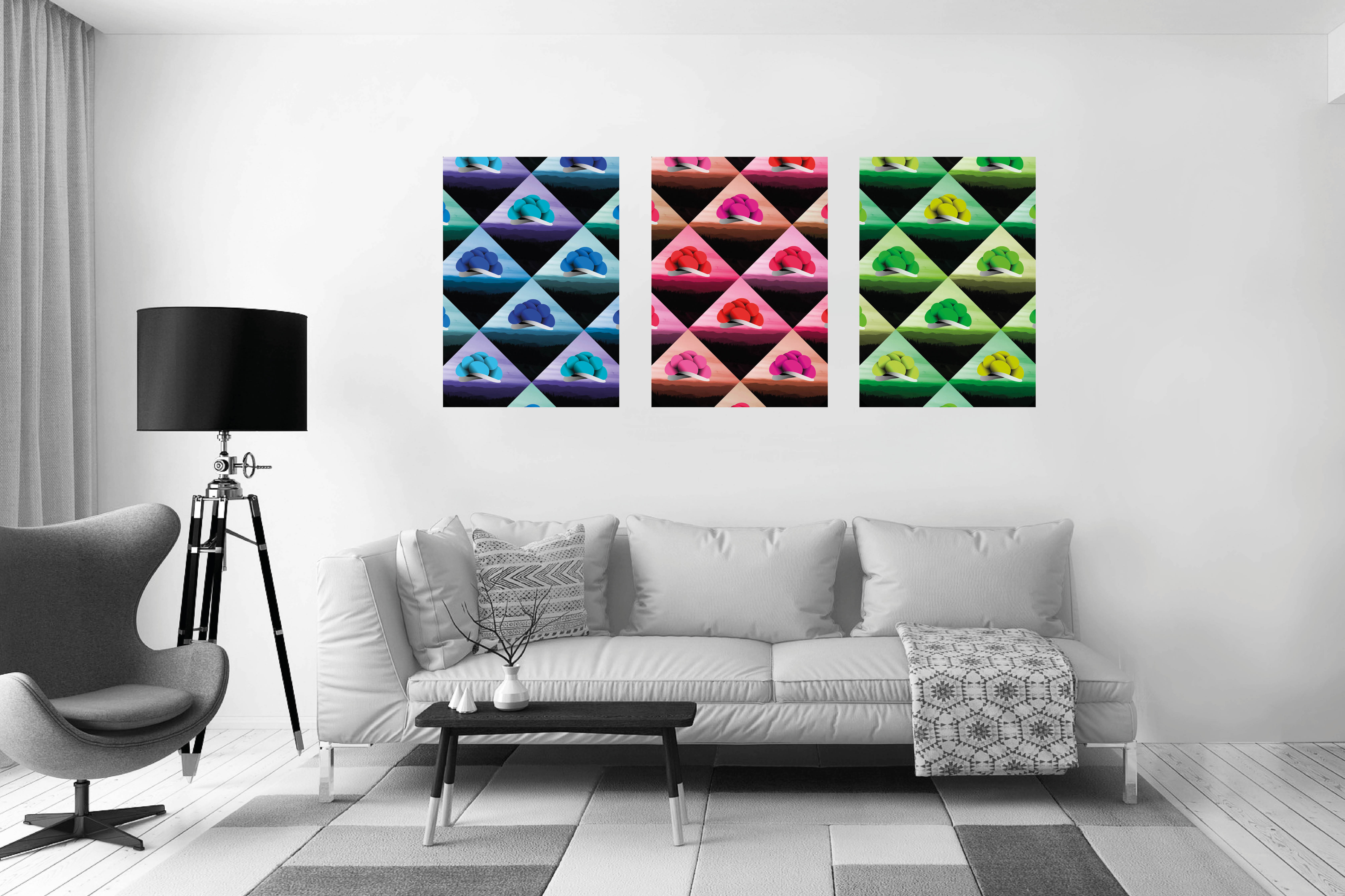Pop Art (einfarbig)